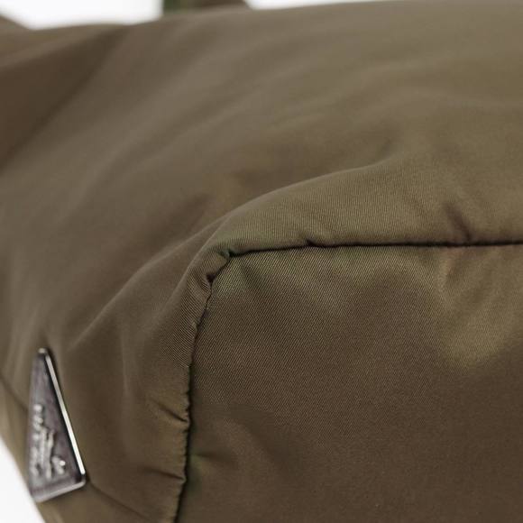 PRADA Tote Bag Nylon Khaki Auth bs16354 - Picture 9 of 16